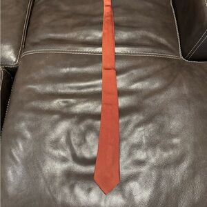 Banana Republic Rust Orange Narrow Necktie